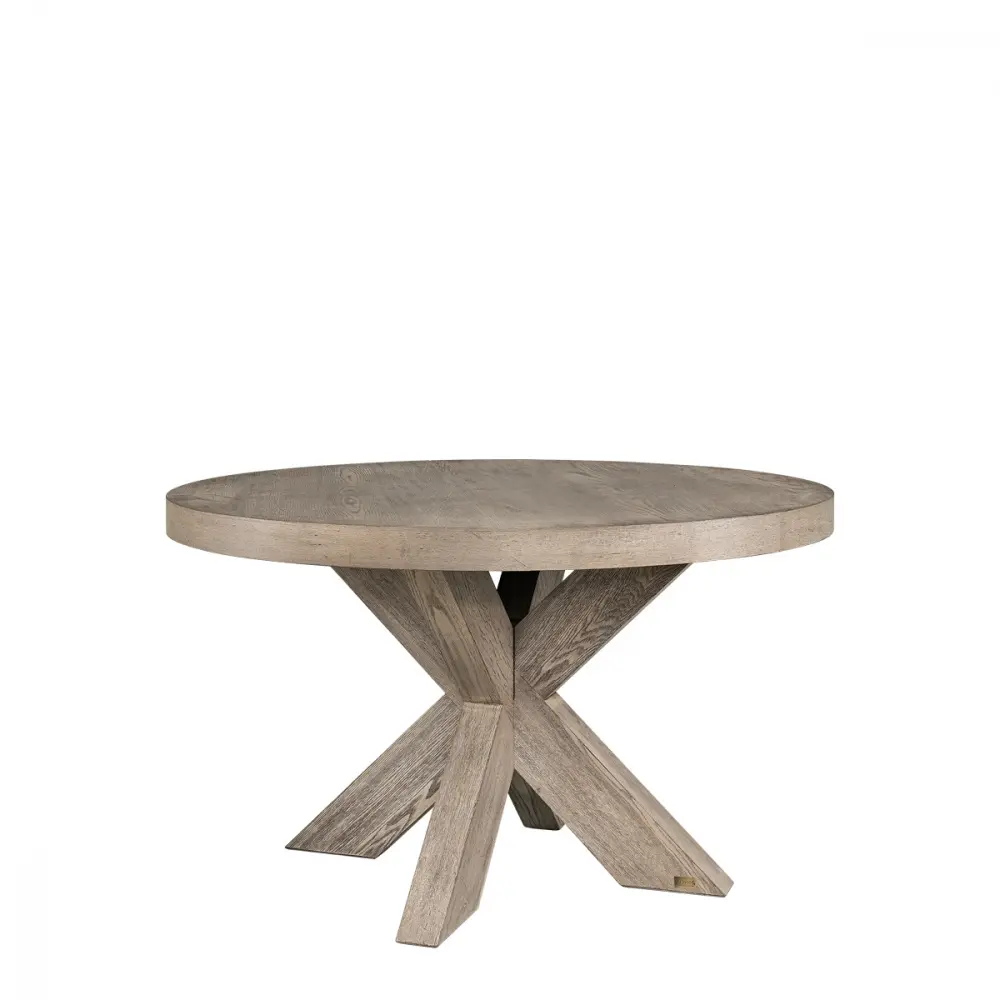 Artwood HUNTER rundt spisebord Antikkgrått 06-85613