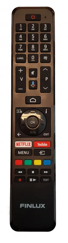 Finlux fjernkontroll android med mikrofon