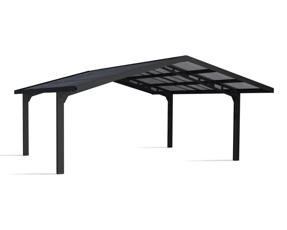 Canopia by Palram Sydney Apex dobbel carport 5,7m x 5,9m 707410