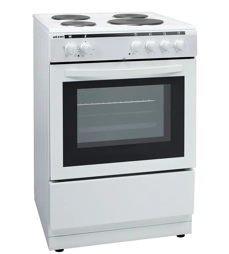 Beha gulvkomfyr med emaljerte plater BK 6232