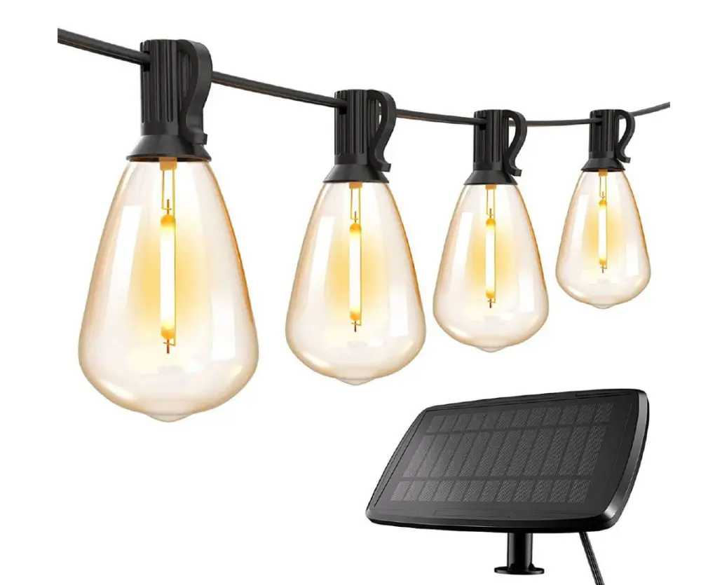 Homeline lyslenke solcelle 10 LED, oppladbar 420006