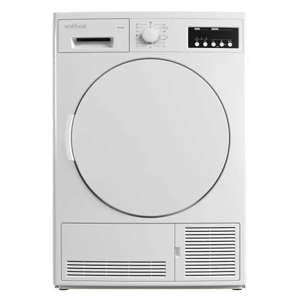 Vestfrost VCTD 207-3 Kondenstørketrommel 7 kg hvit