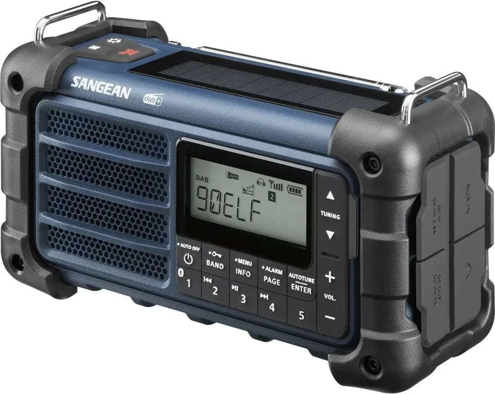 Sangean DAB solcelleradio BT 340098