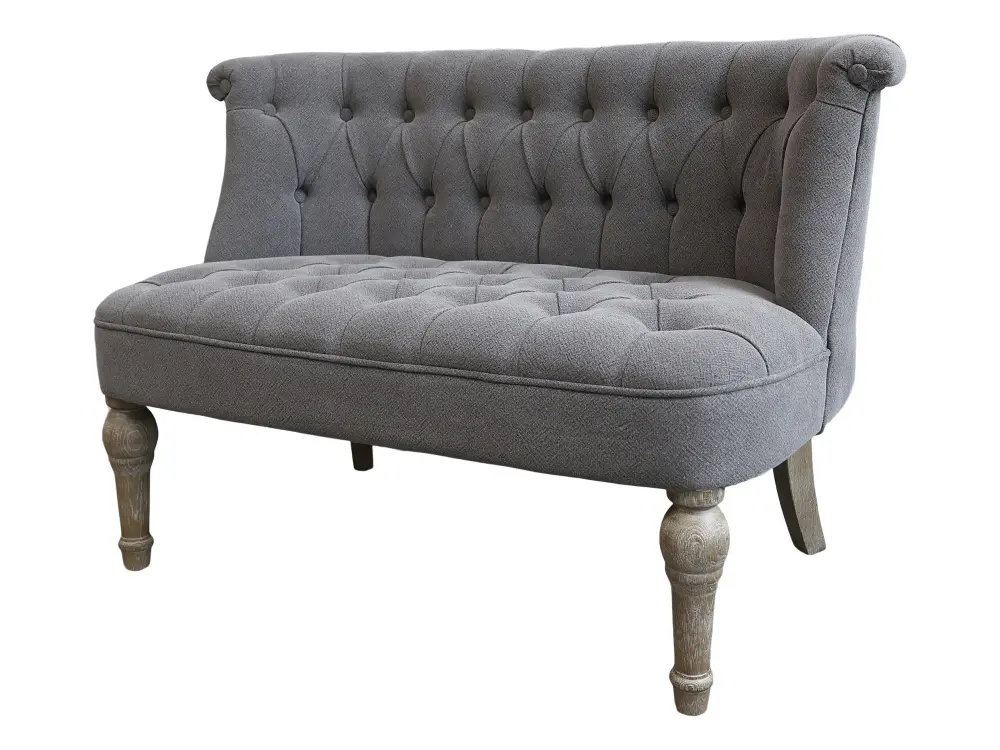 Chic Antique Fransk Sofa i linstoff 2. pers 41029225
