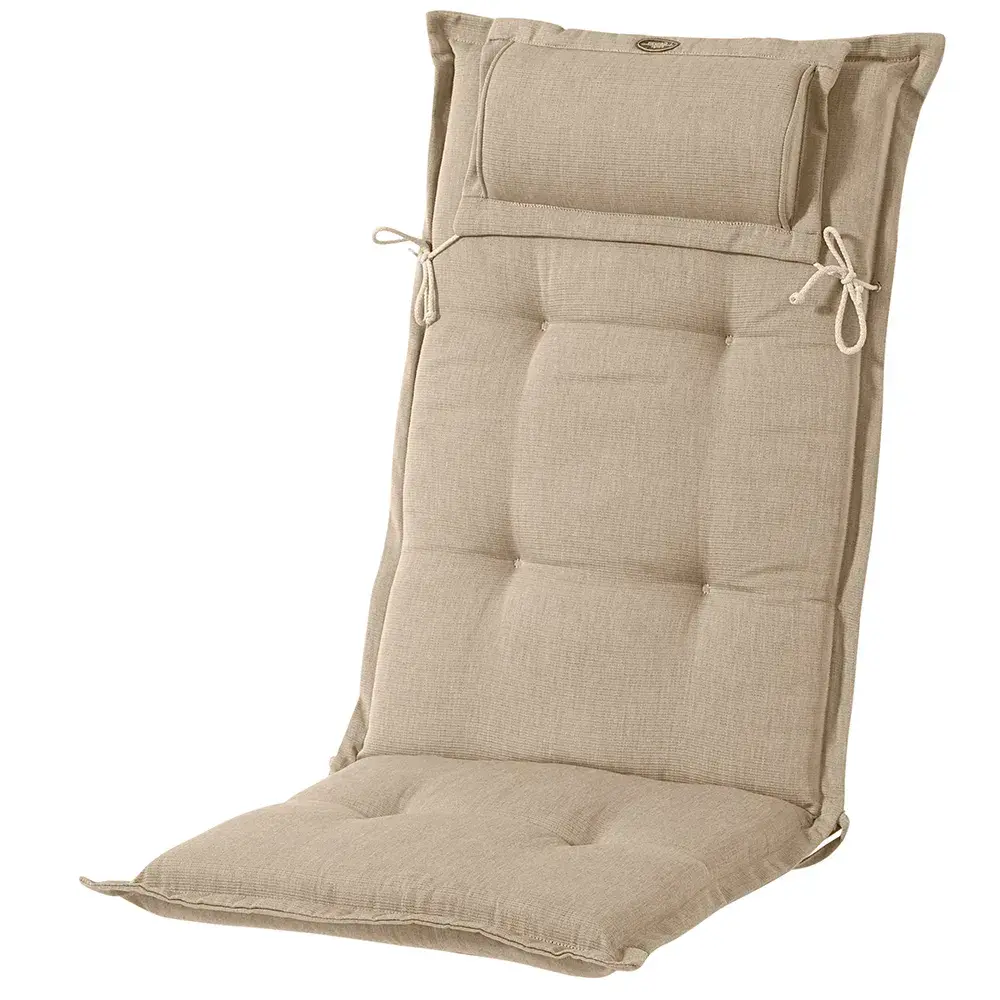 Canyon 8 cm stillingspute i strukturdralon beige