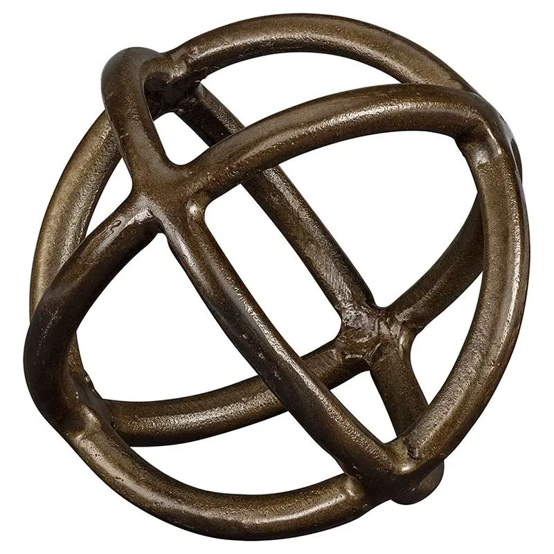 Carlo M dekorasjon Vintage Brass Artwood