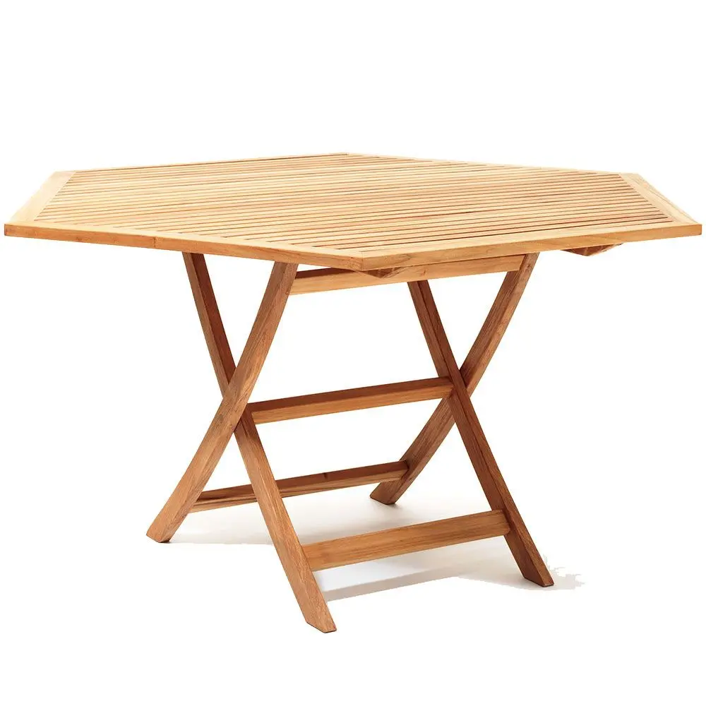 Viken spisebord 140 cm teak Skargaarden