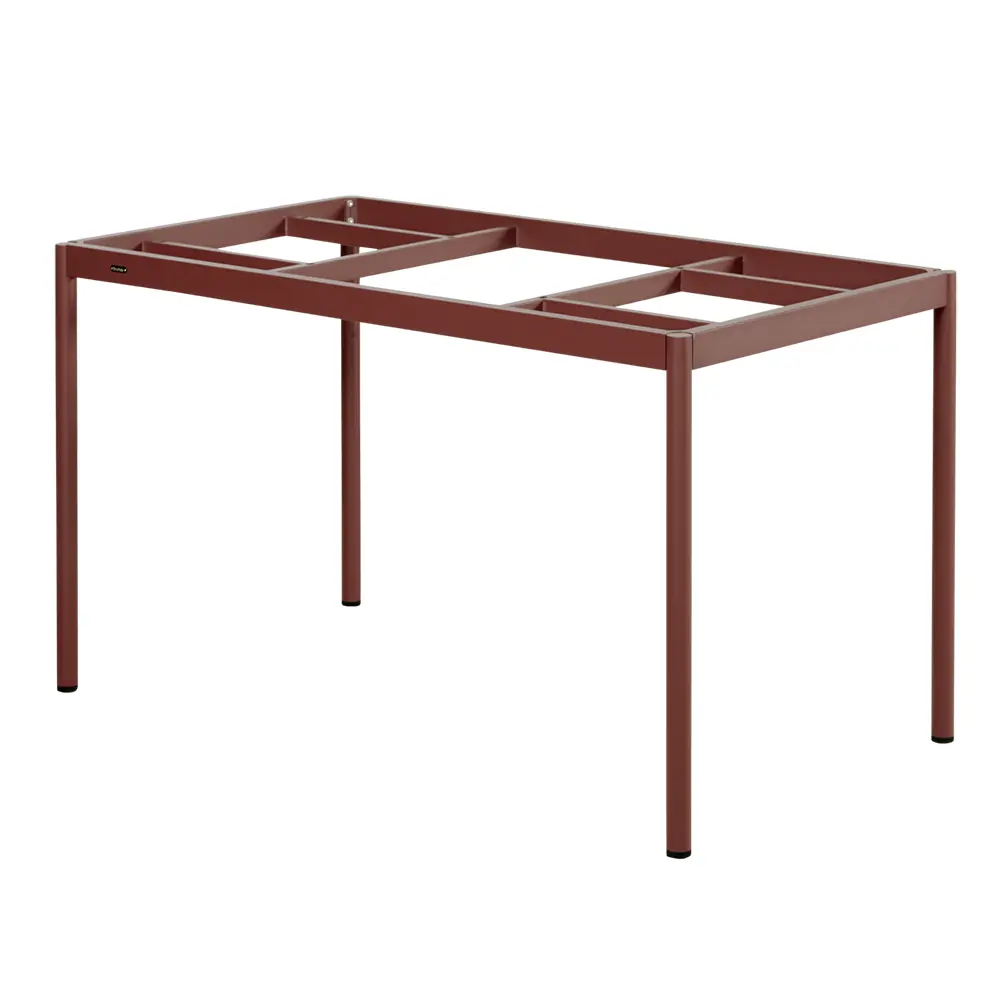 Nox Bistro bordstativ 70x125 cm Zin Rød