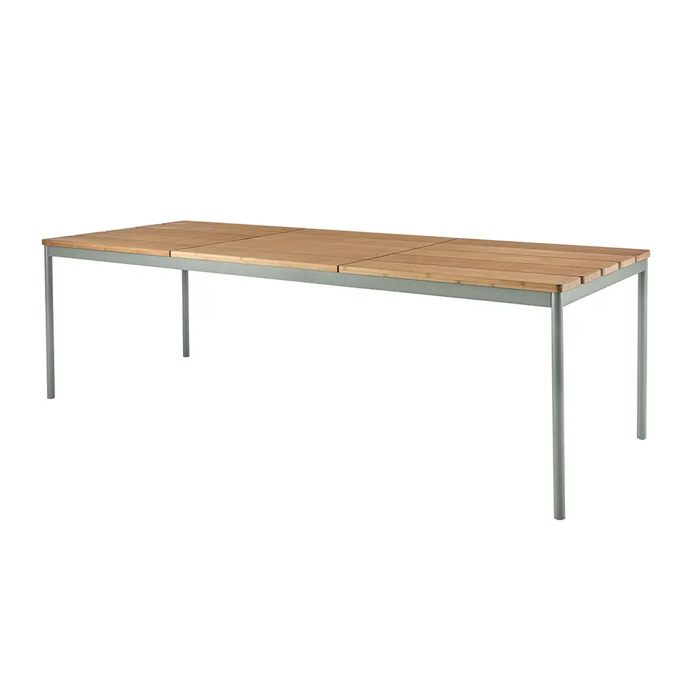 Nox Spisebord 90x238 cm Bambus/Dusty Green