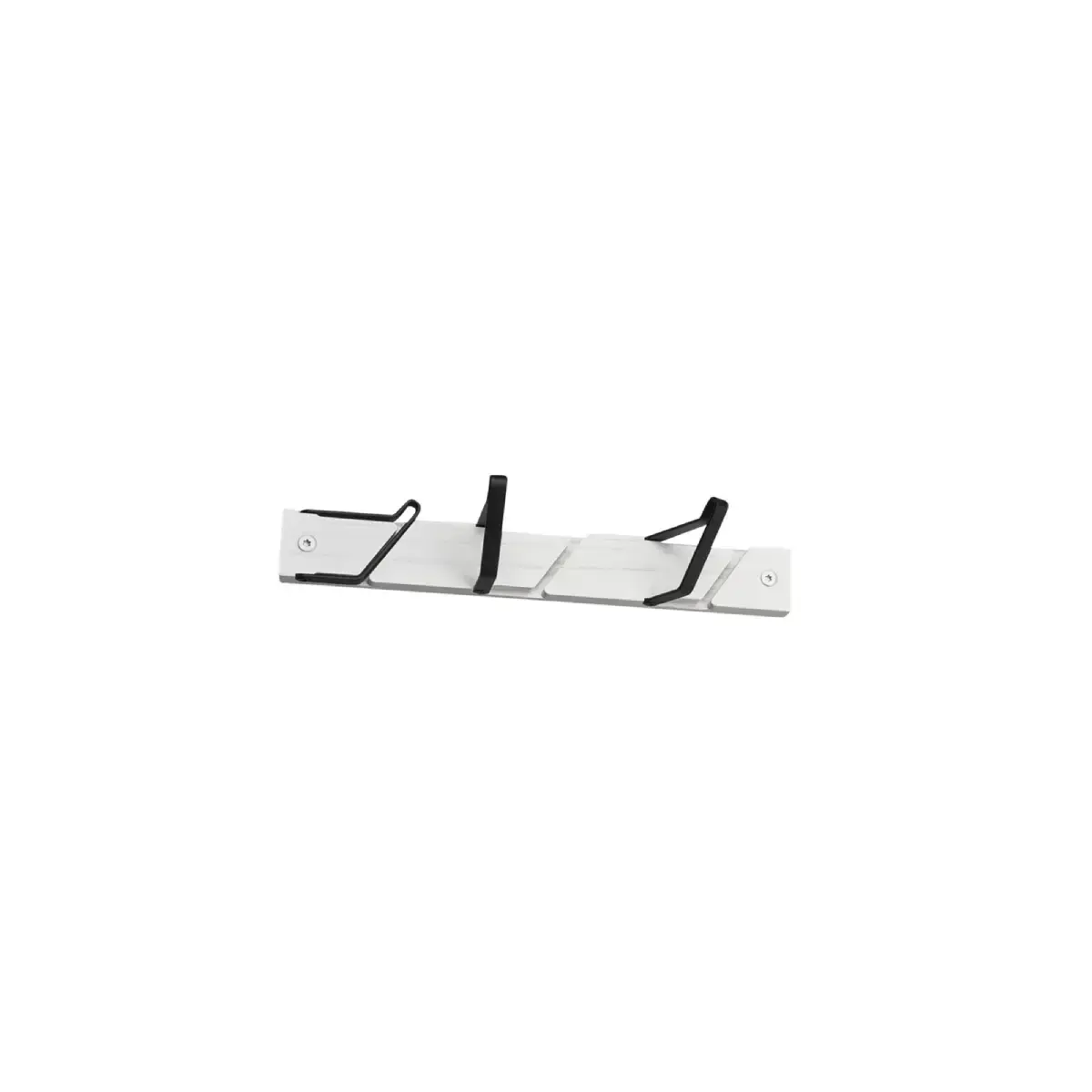 Tamburin Krokliste 31.5 cm Hvit Sort