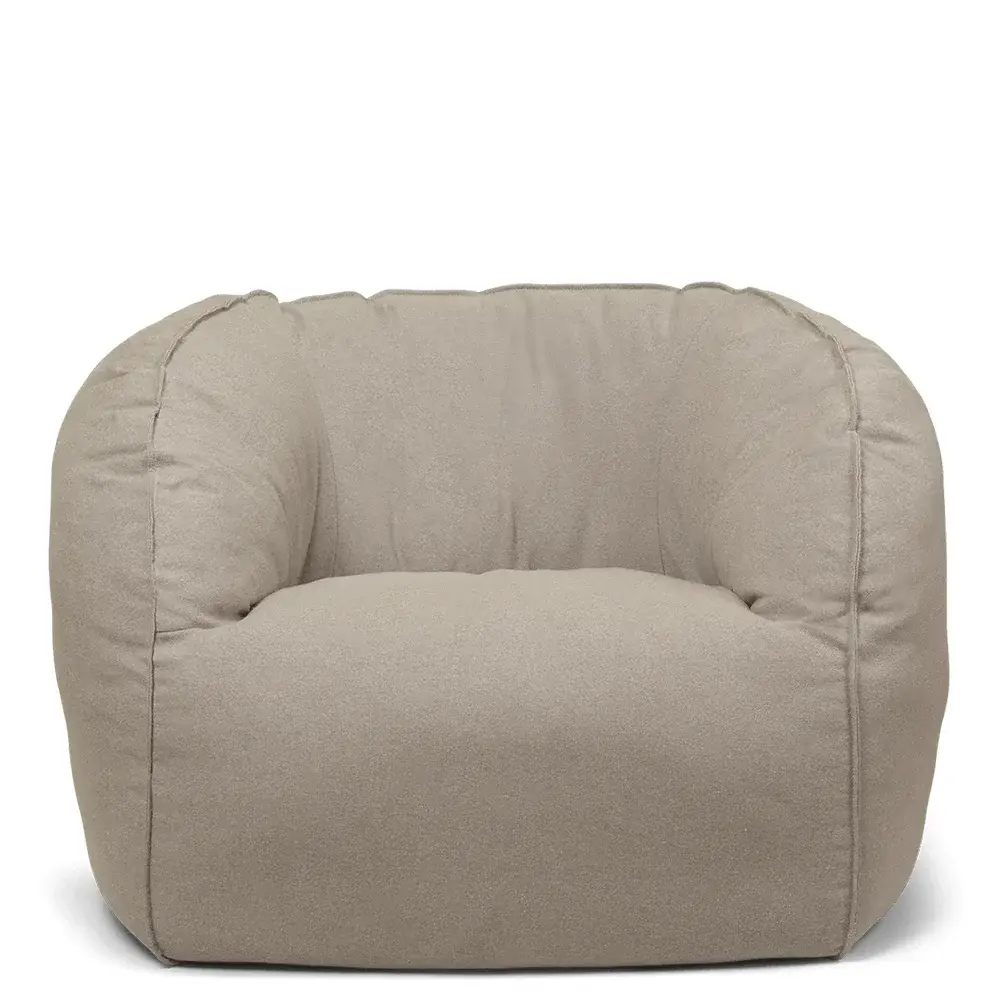 Nesten Lounge lenestol - Re-Cotton - Naturlig