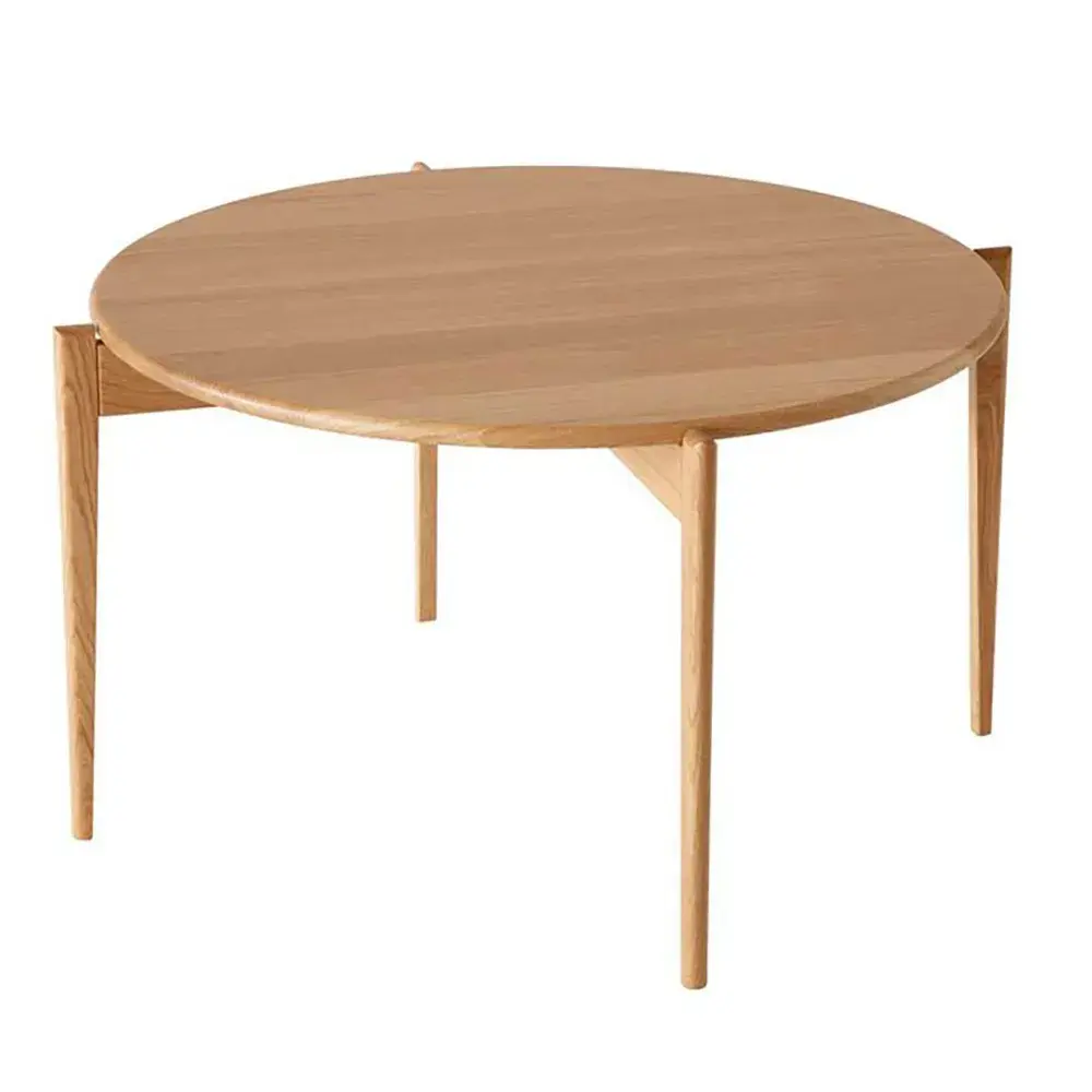 Tilia Sofabord Ø88 cm Oljet eik