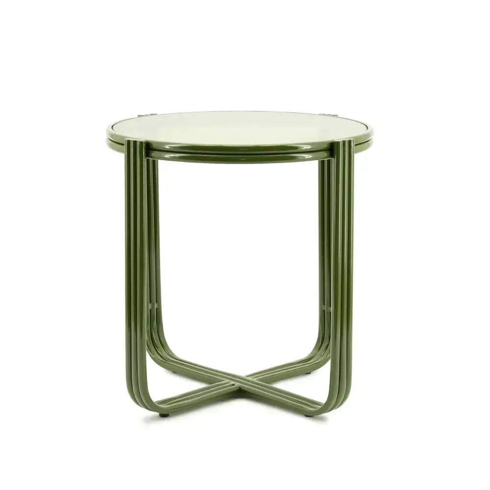 Groovy sidebord - grønn 42,5x42,5x42,5 cm