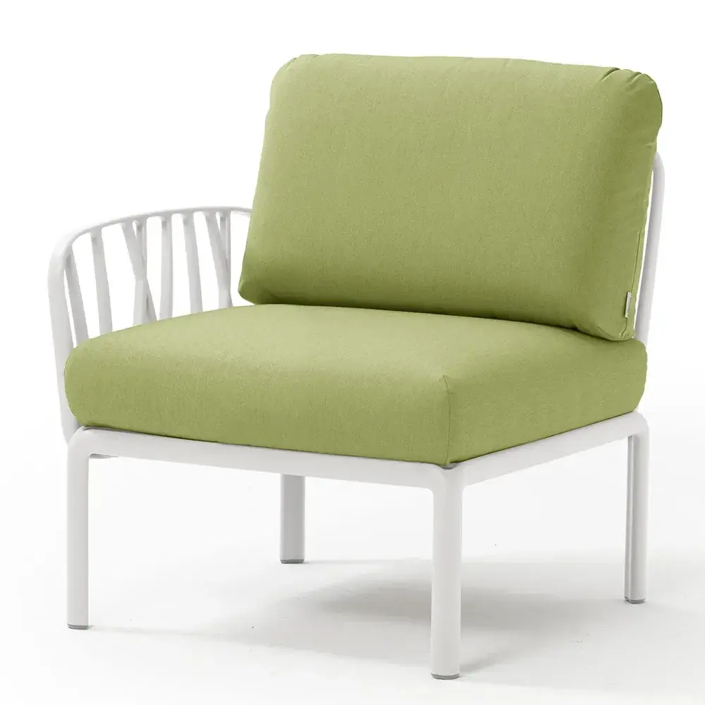 Komodo siste del White-Avocado Sunbrella