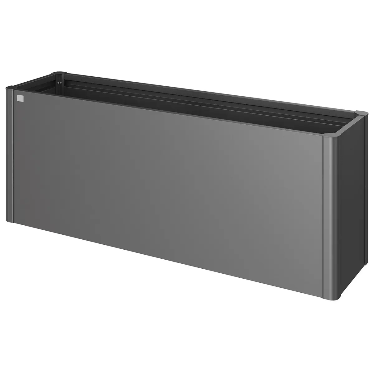 Belvedere plantebed maxi størrelse 200 metallic mørkegrå Biohort