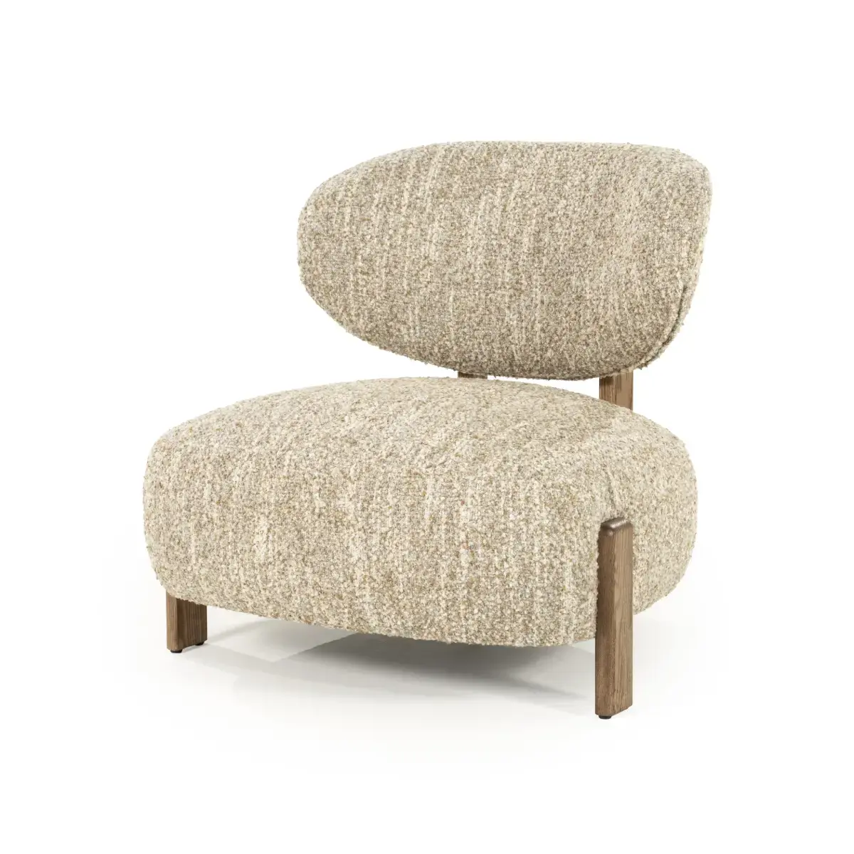 Reza brown Lenestol - beige Bay