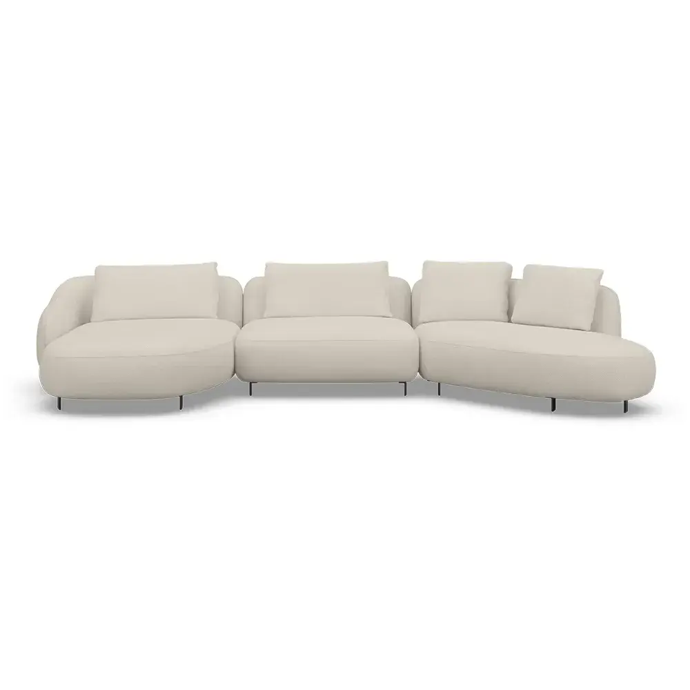 Orca Sofa med sjeselong Kat A