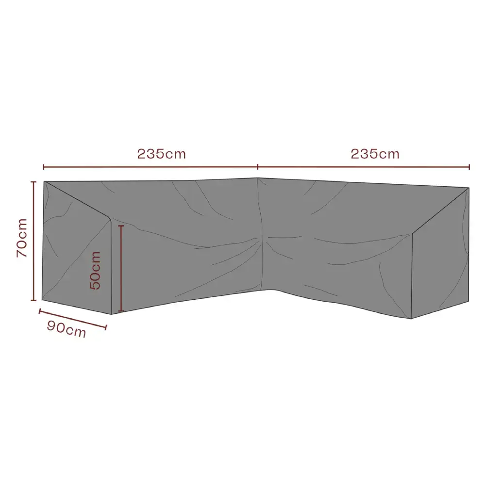 Møbeltrekk hjørnesofa 235/235x70 cm Premium