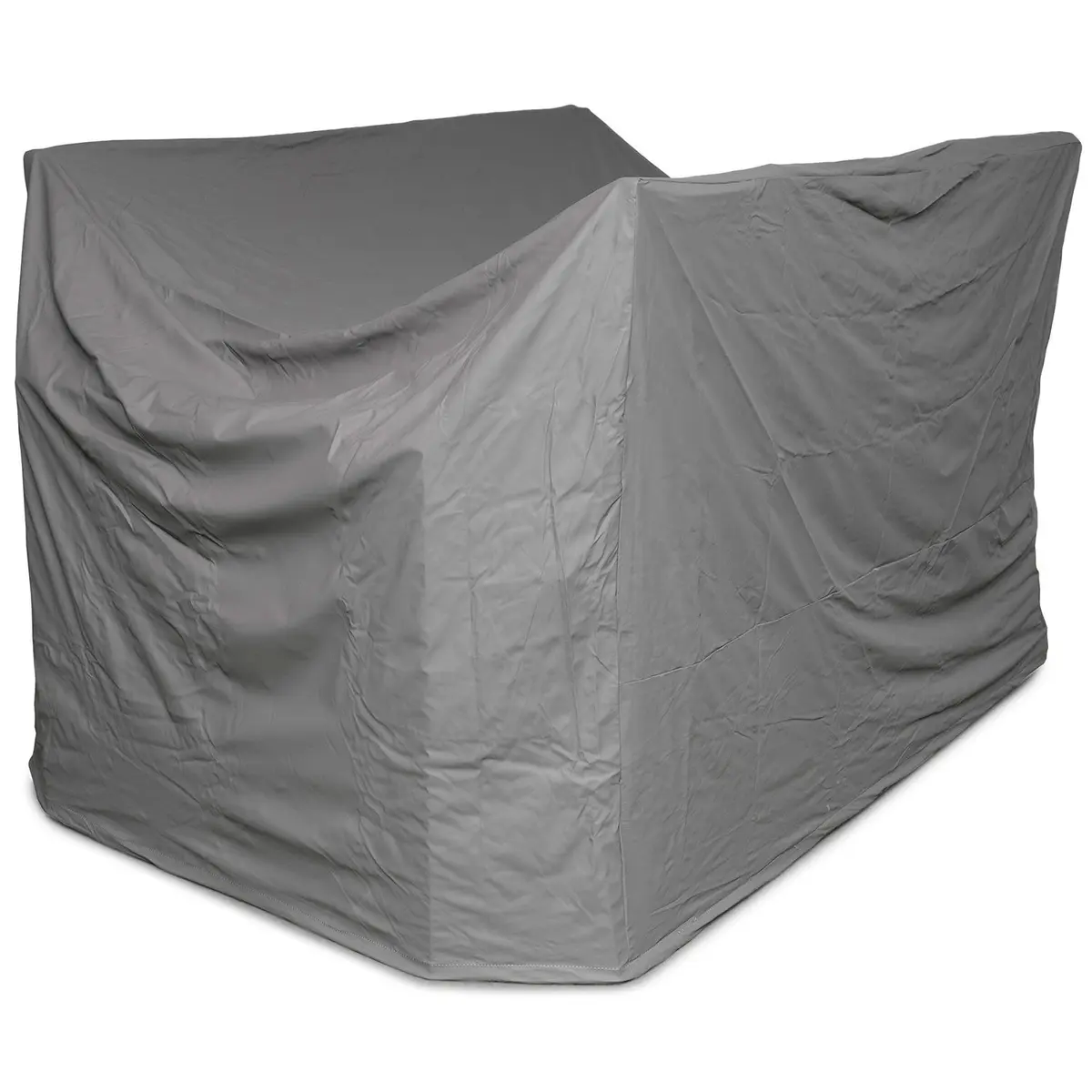 Møbelovertrekk 105x190 cm grå polyester