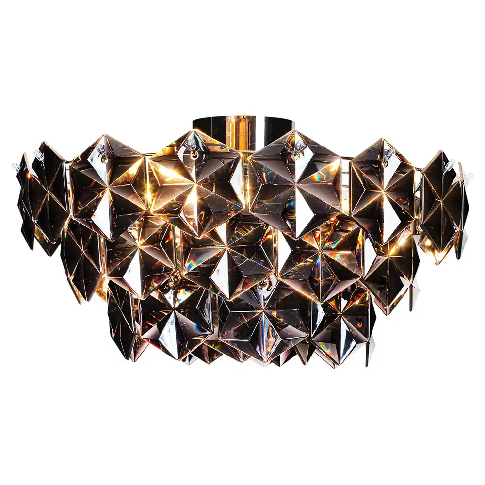 Monarque plafond Ø50cm Svart
