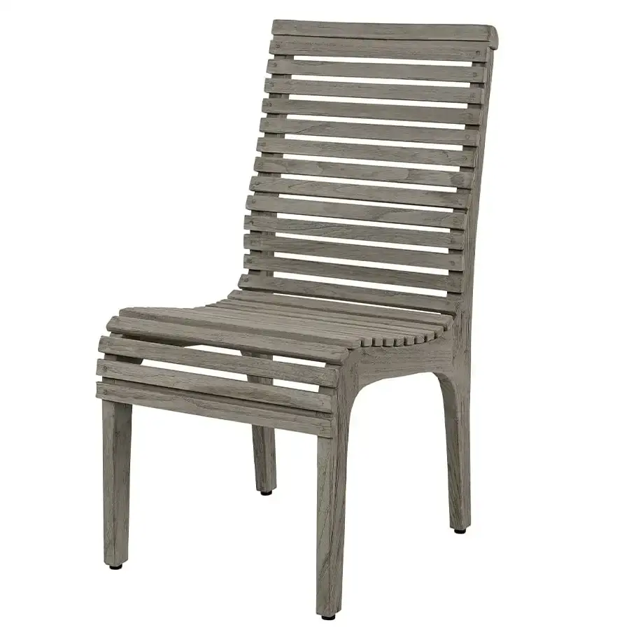 Spisestol Portello Teak Charcoal Artwood