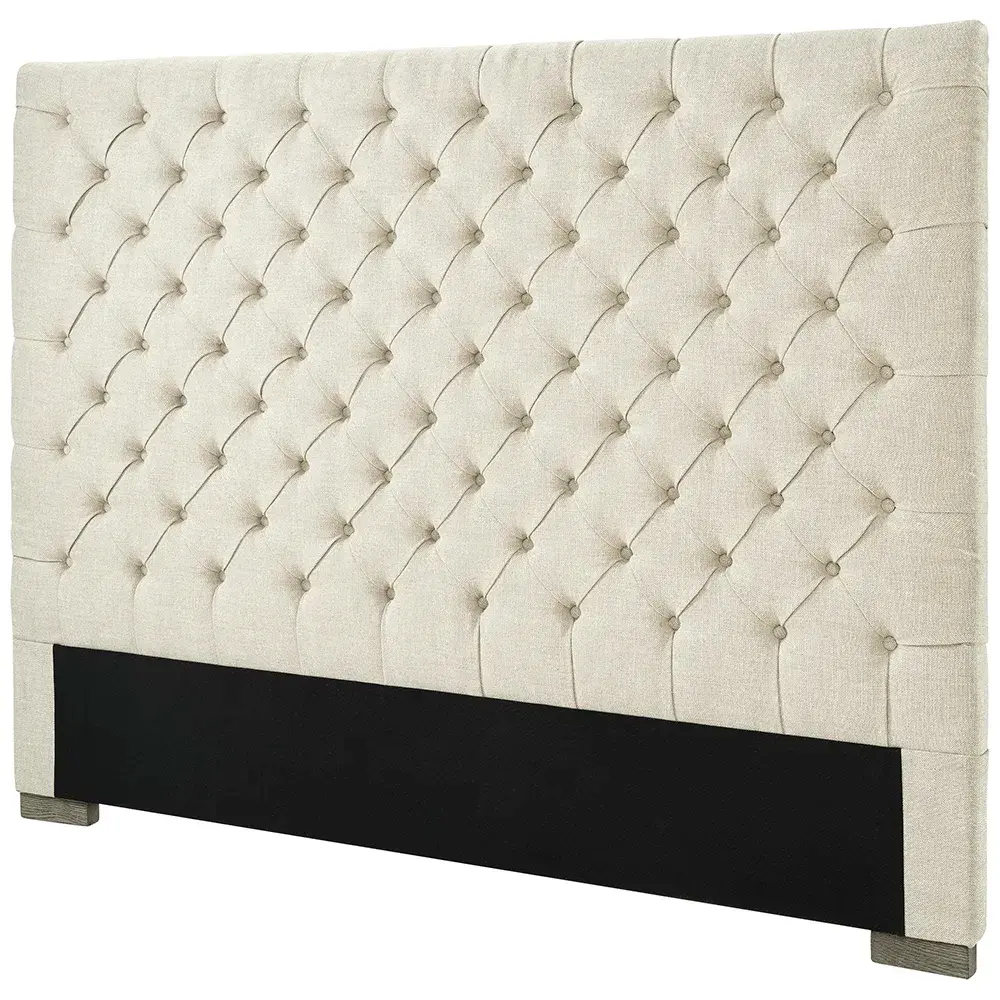 Vienna sengegavl 180x140 lin sand