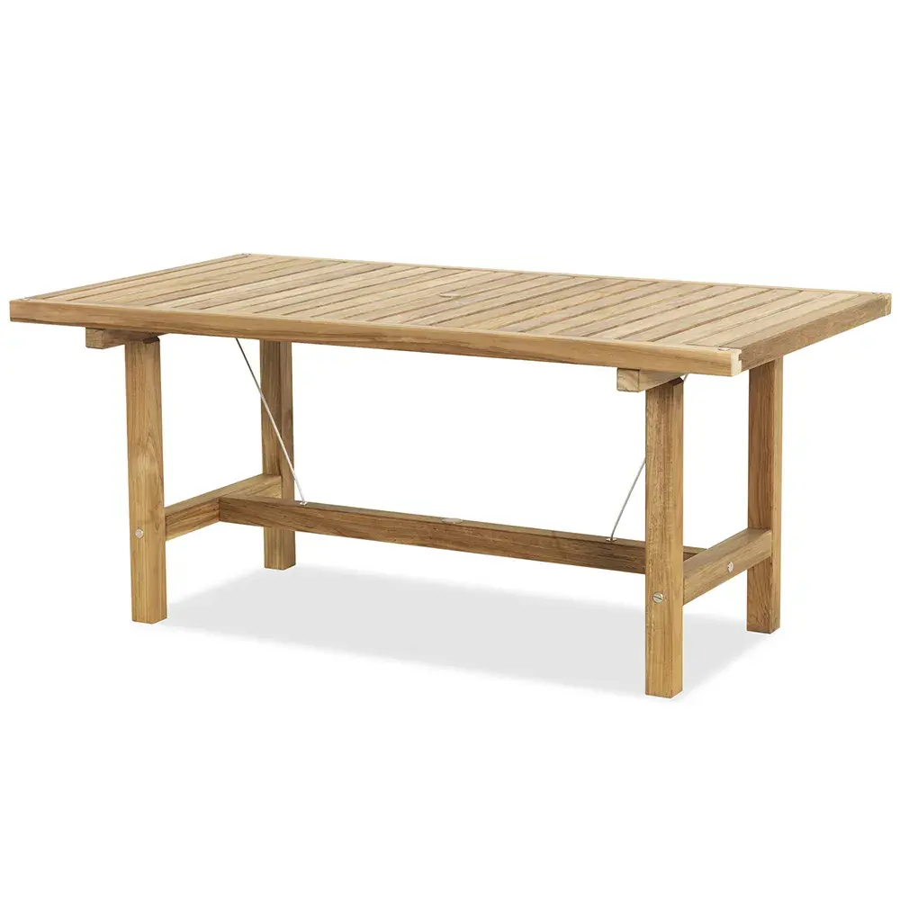 85x155cm bord teak
