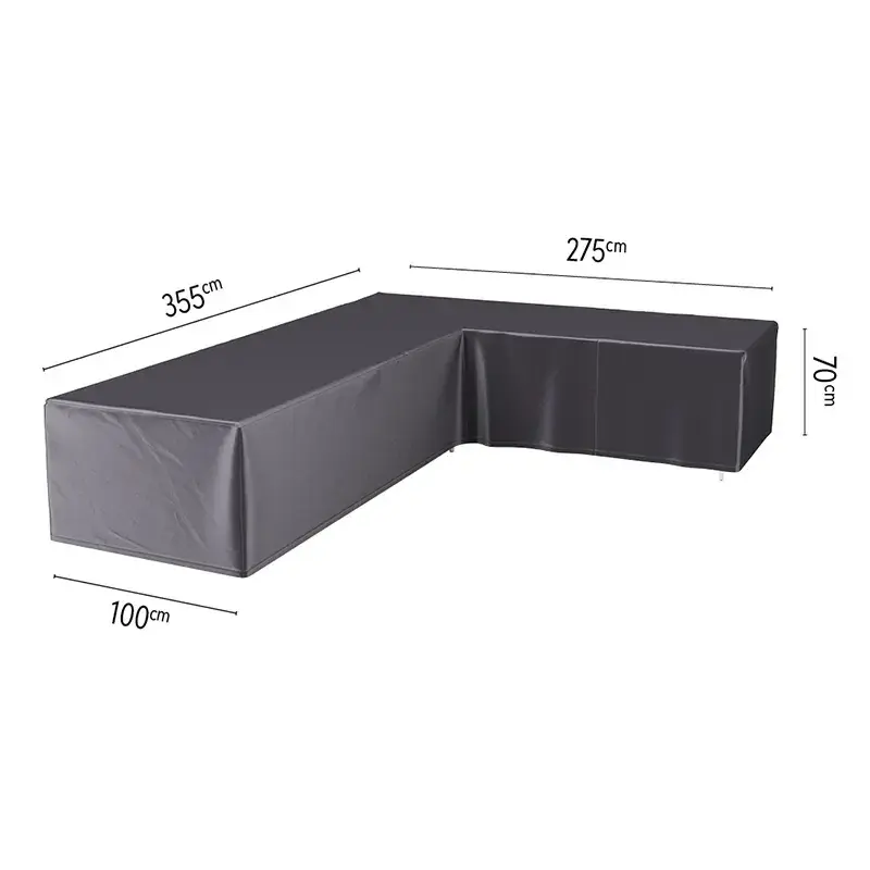 Møbeltrekk hjørnesofa 355/275 x 100 cm