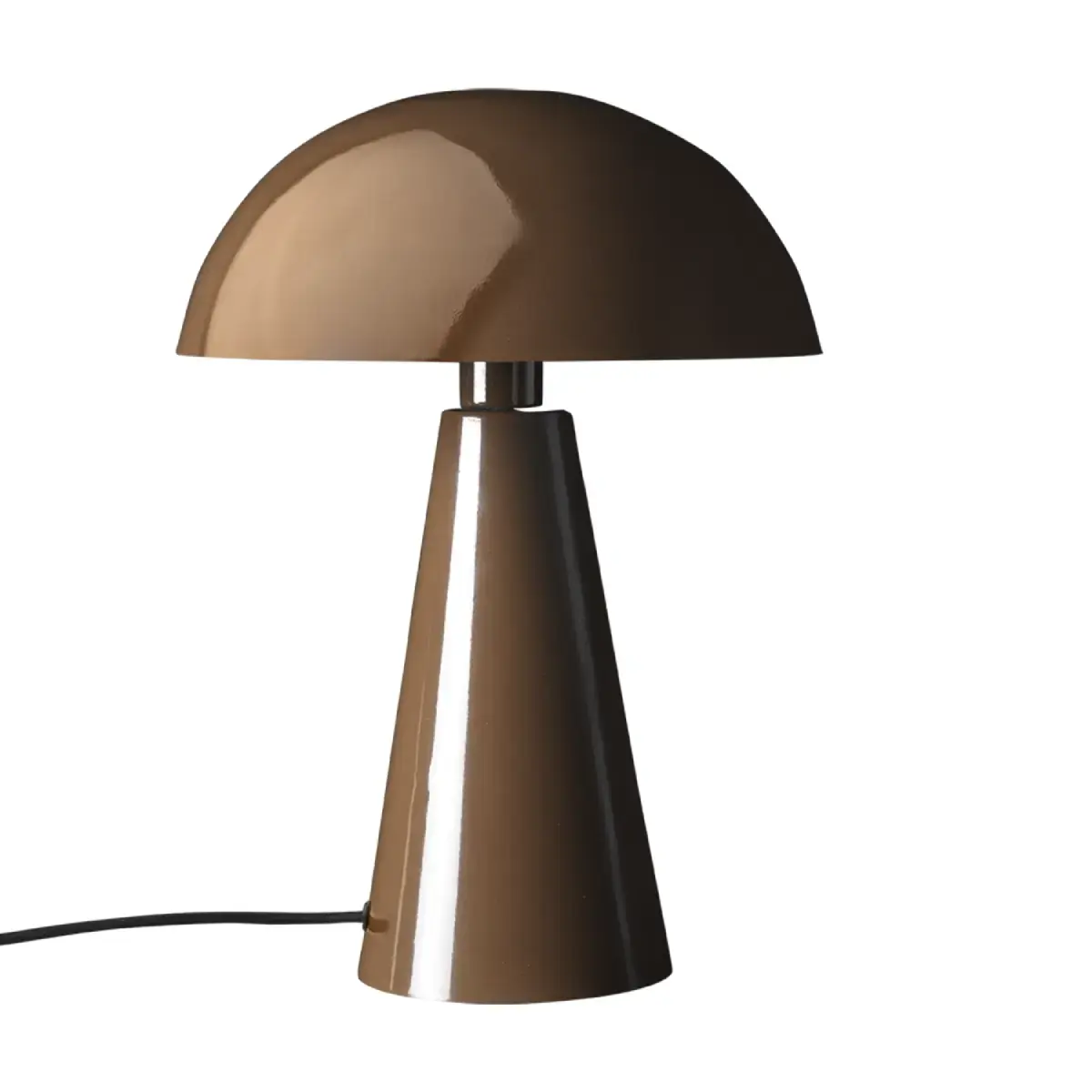 FRANK Bordlampe brun Ø30xH45 cm