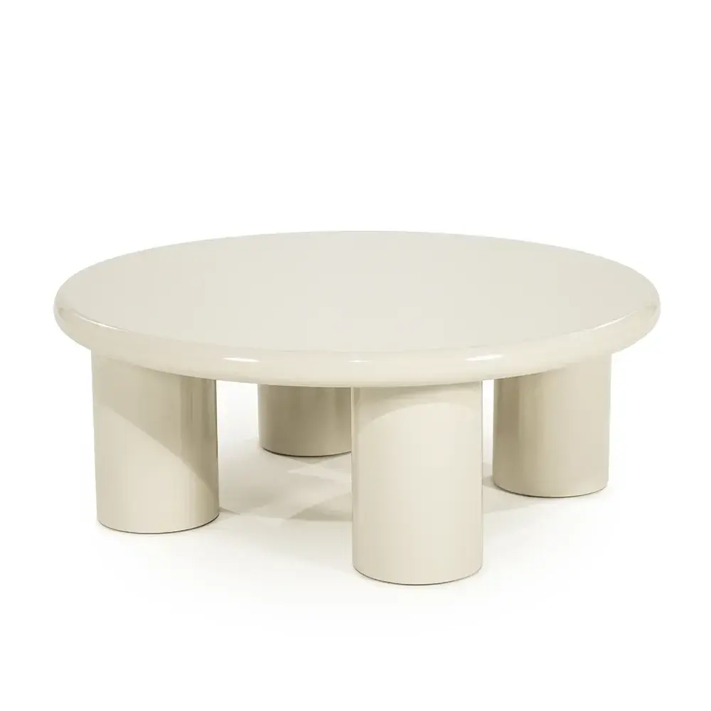 Bloop sofabord 80 cm beige