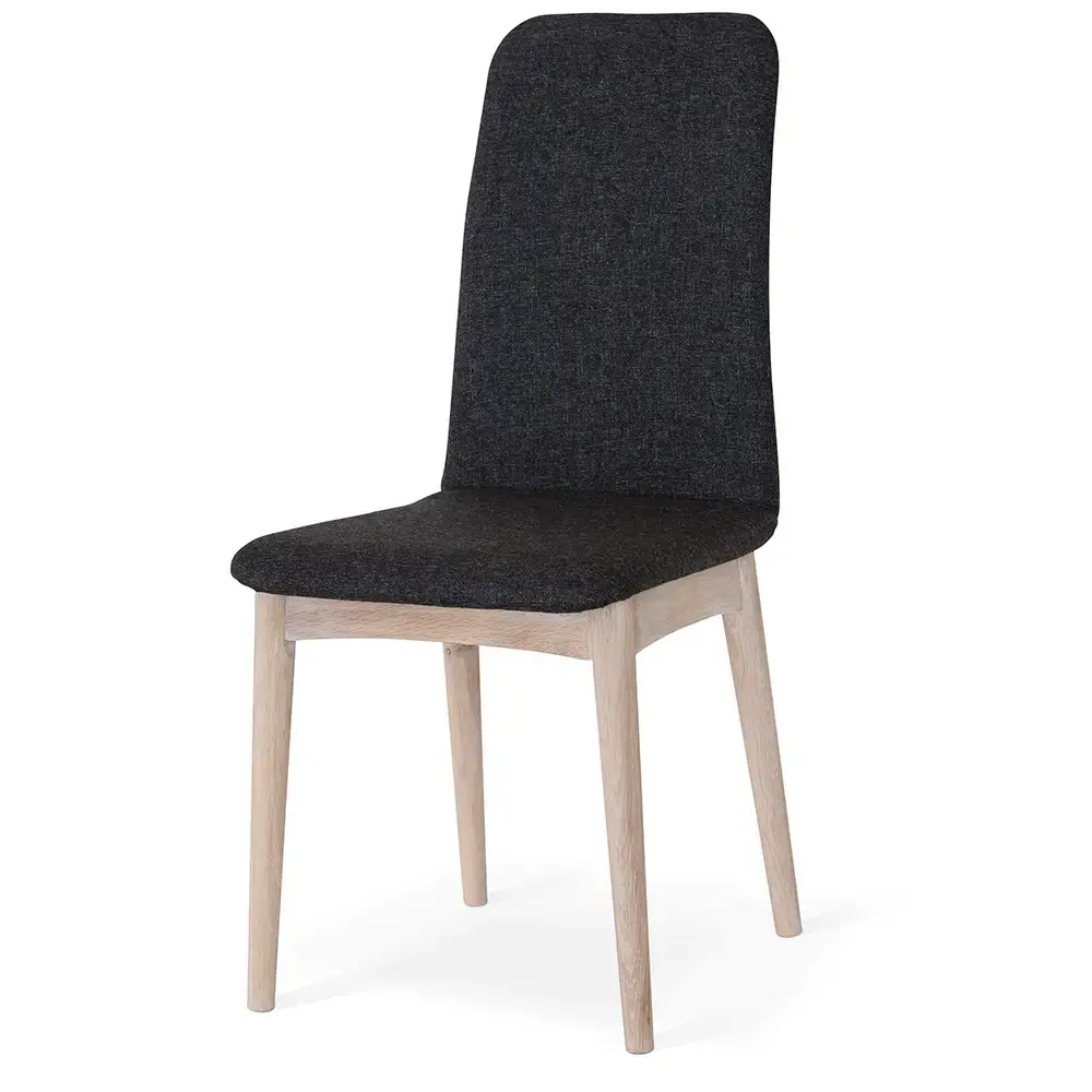 Nordik Spisestol grå 2-pakning