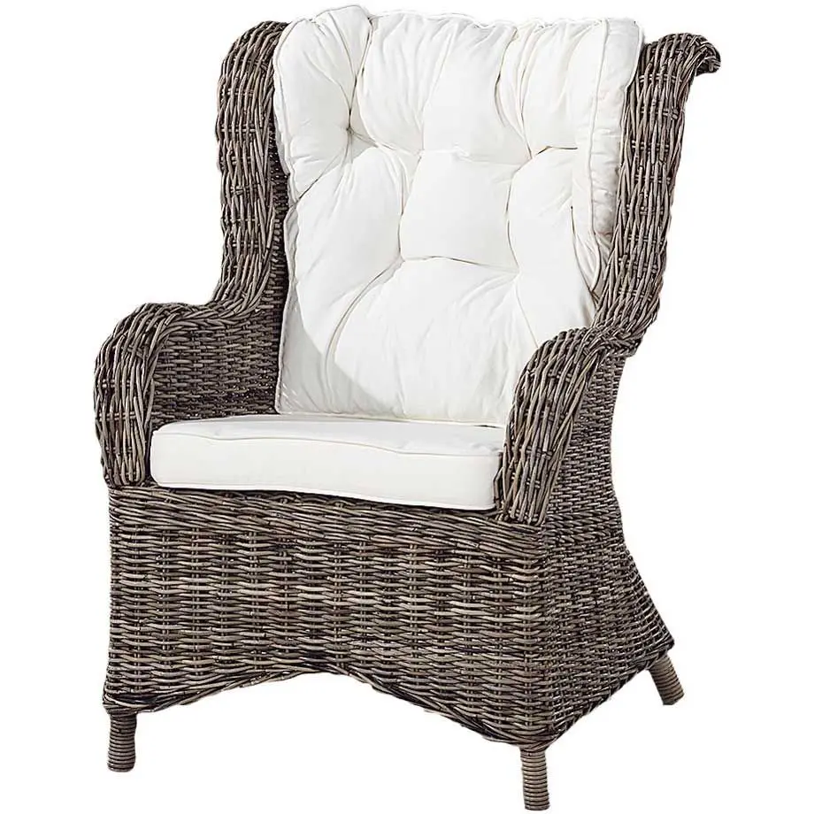 Wingchair lenestol Kubu Grey ekskl. pute