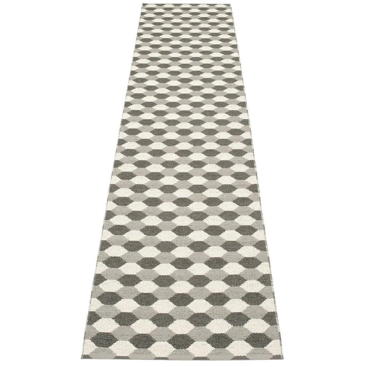 Dana matte 70x335 cm warm grey / charcoal / vanilla