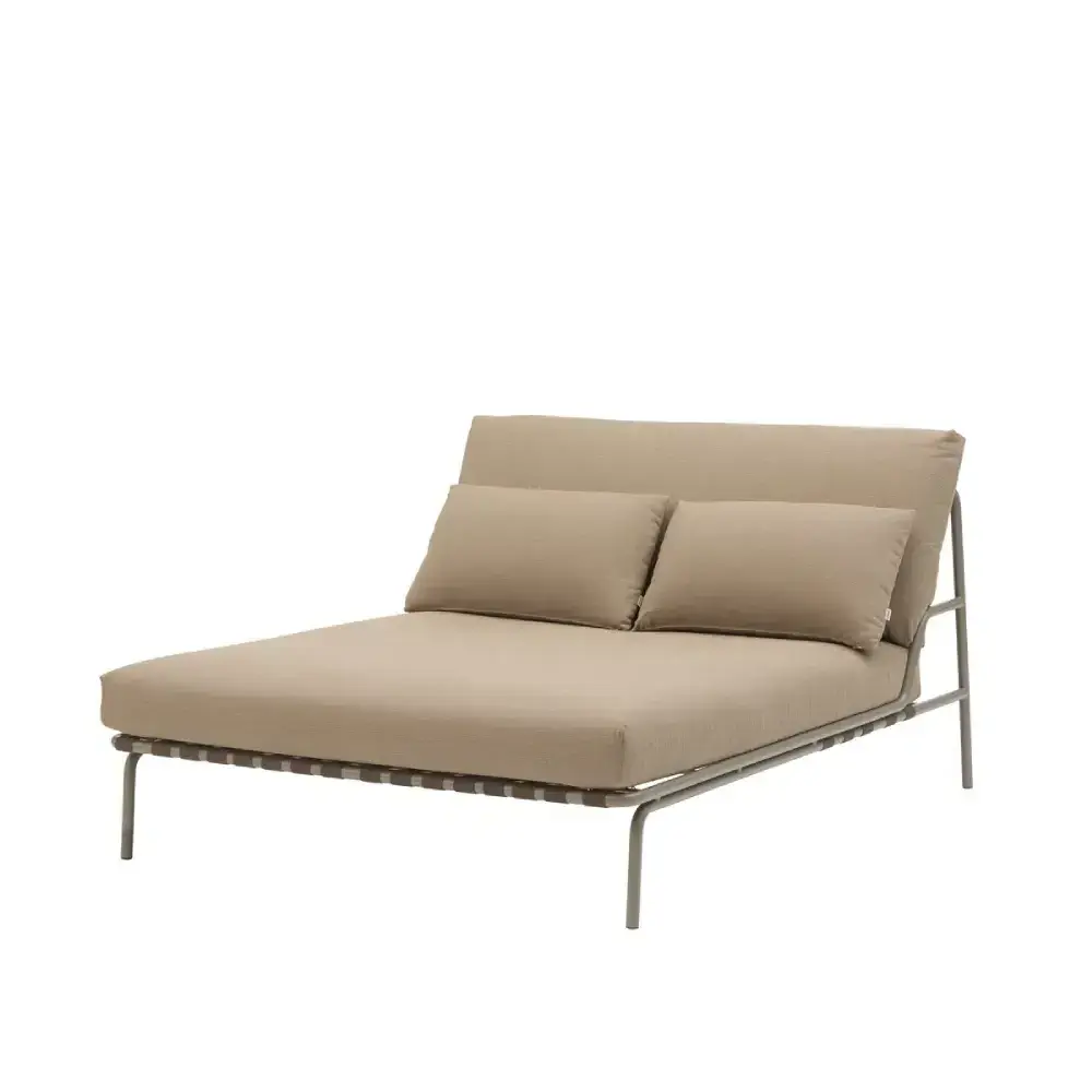Daybed Settle Ribbed Weave 5/Taupe