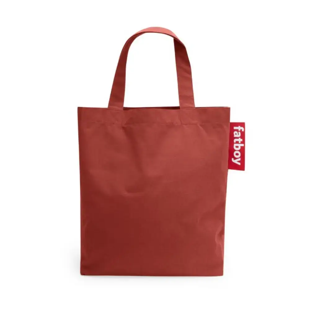 carry-all-bag canvas recycled merlot red