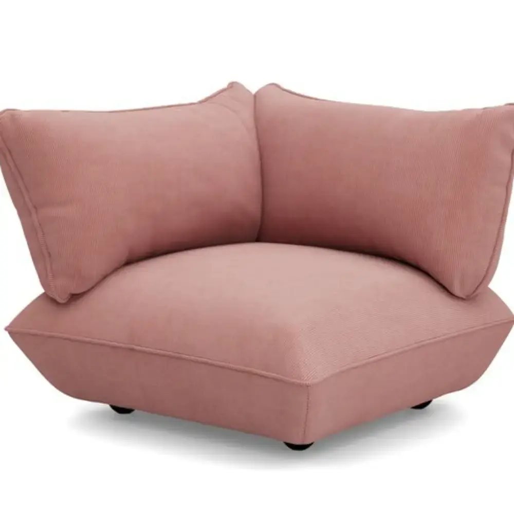 sumo sofa hjørneseksjon høyre cord recycled soft pink