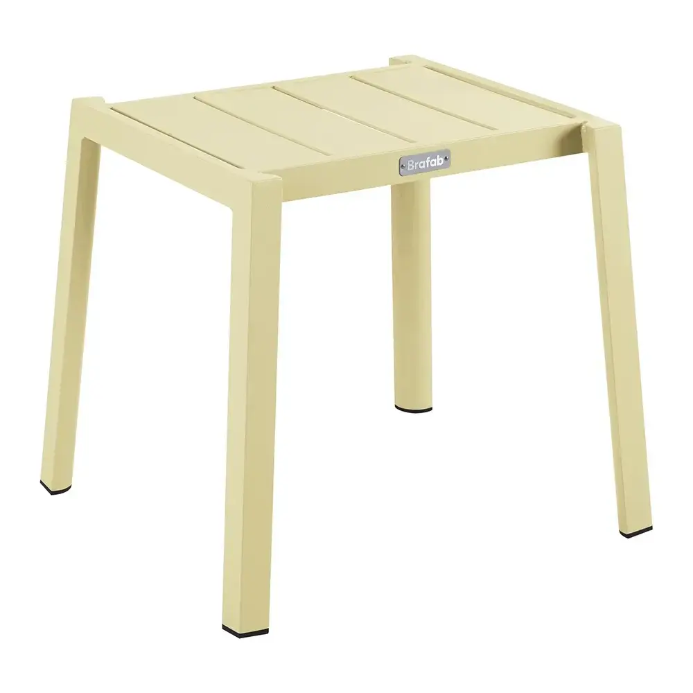 Delia puff/sidebord 45x40 cm Lemon