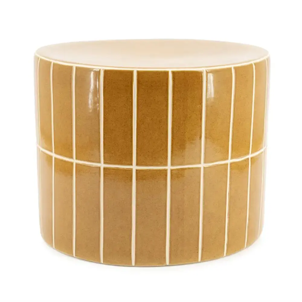 TileTastic 1 Salongbord- mustard 42x42x34 cm