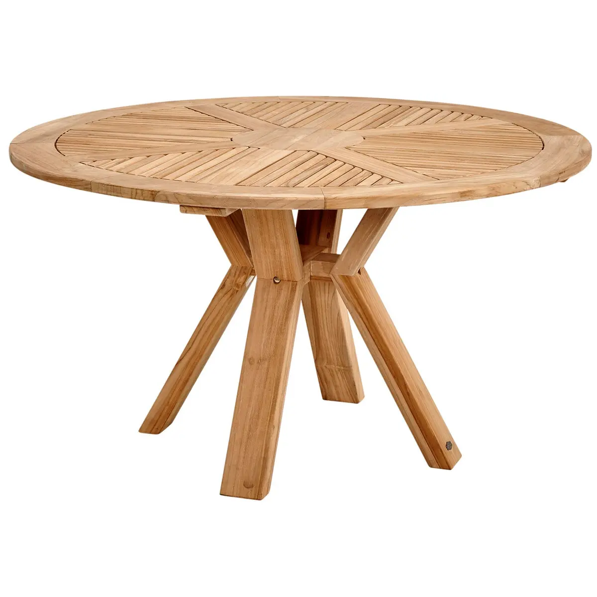 Circus spisebord 130 cm natur teak Brafab
