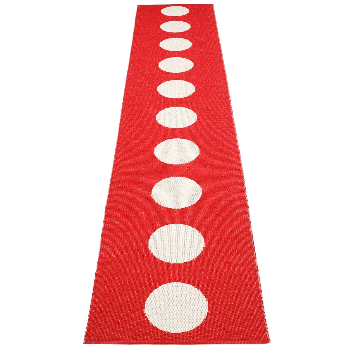 Vera matte 70x375 cm red / vanilla
