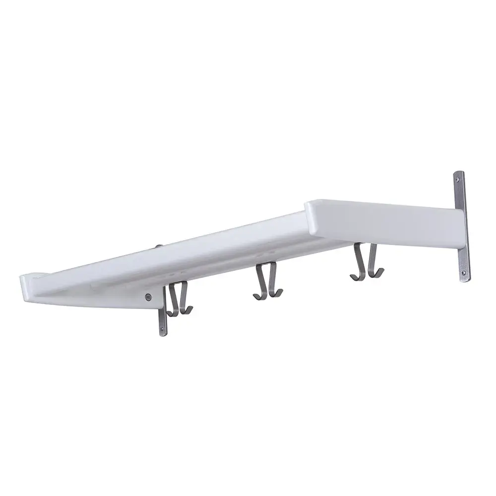 Meja Hattehylle 90 cm Hvitlakkert bjørk