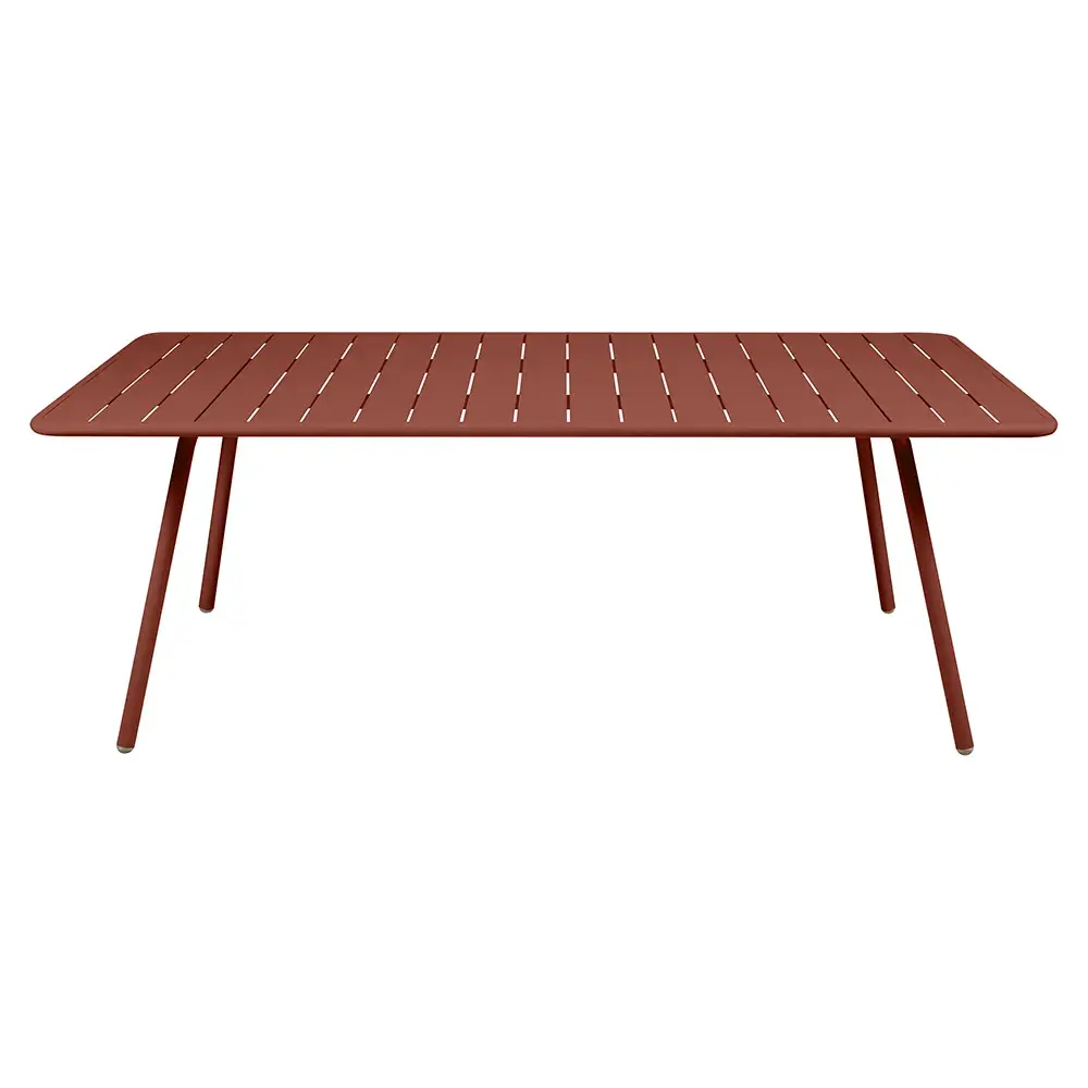 Luxembourg spisebord 100x207 cm Red ochre