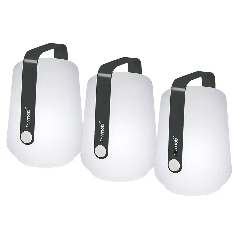Balad Lampe H12 3-pakning Antrasitt
