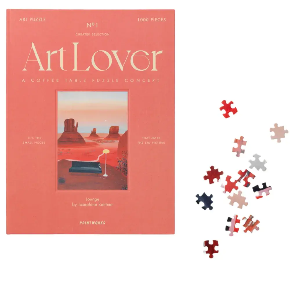 Art Lover Book puslespill- Lounge, 1000 stk