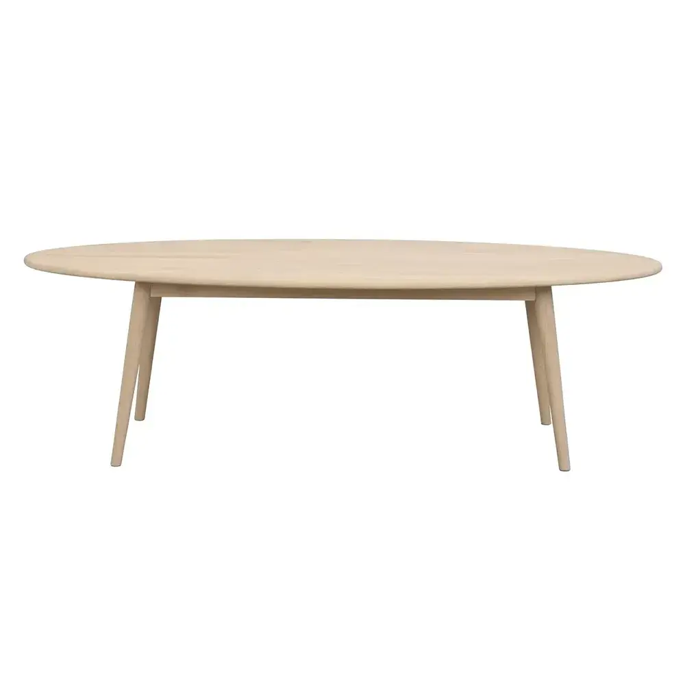 Tompkins salongbord 150x60 cm hvitpigmentert eik