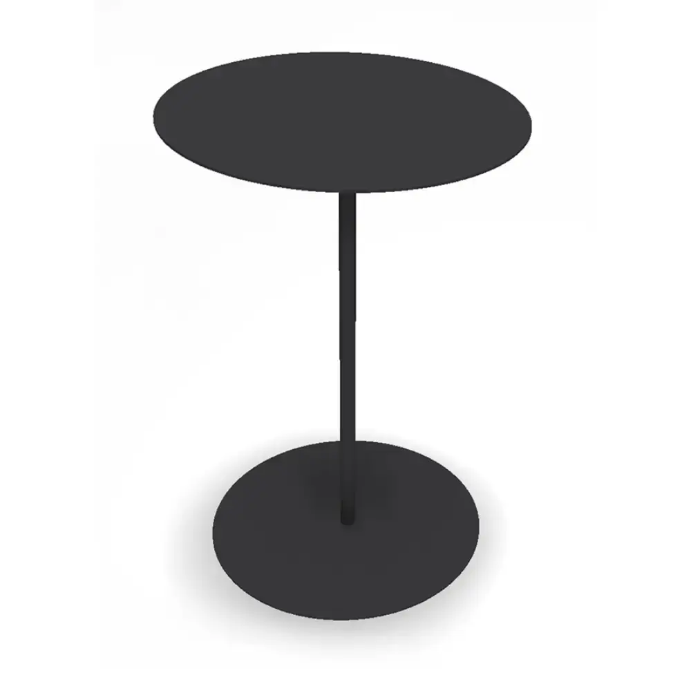 Jet Set sidebord Ø45x67 cm svart