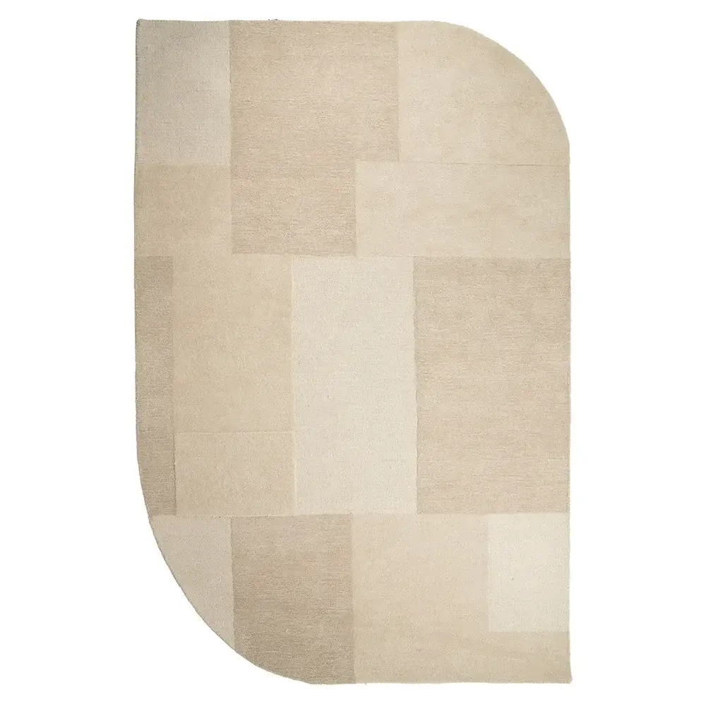 Ullteppe Contour Beige 290x190 cm