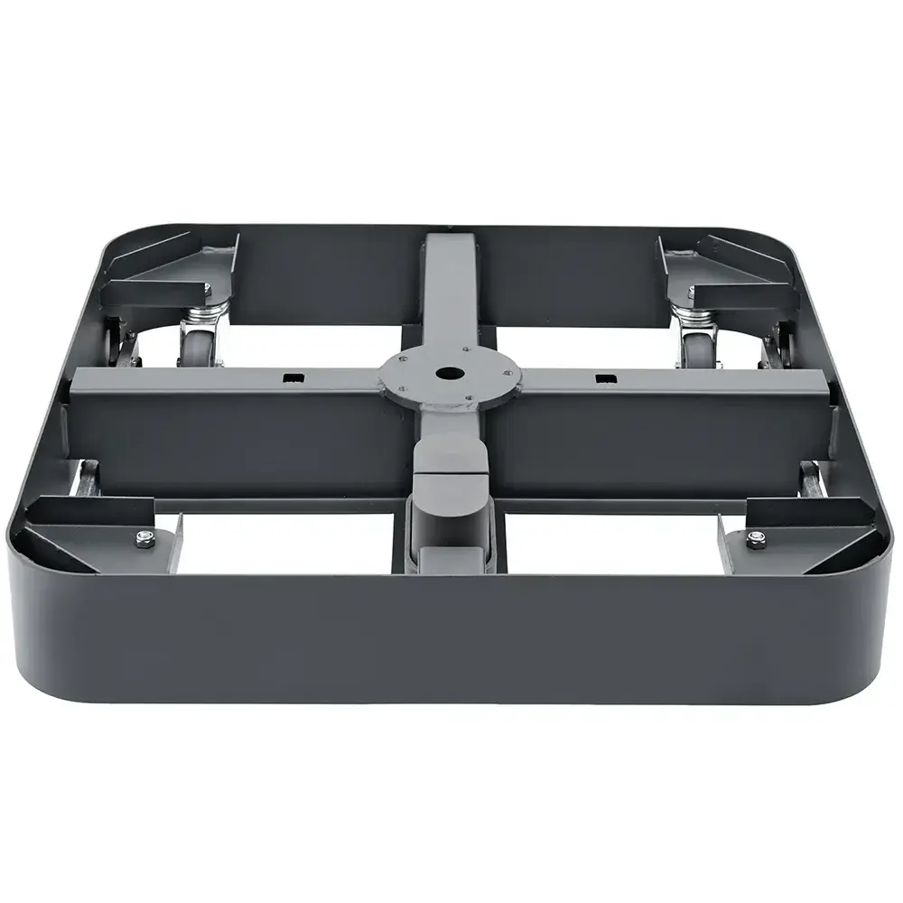 Understell med hjul M4 120 kg antrasitt