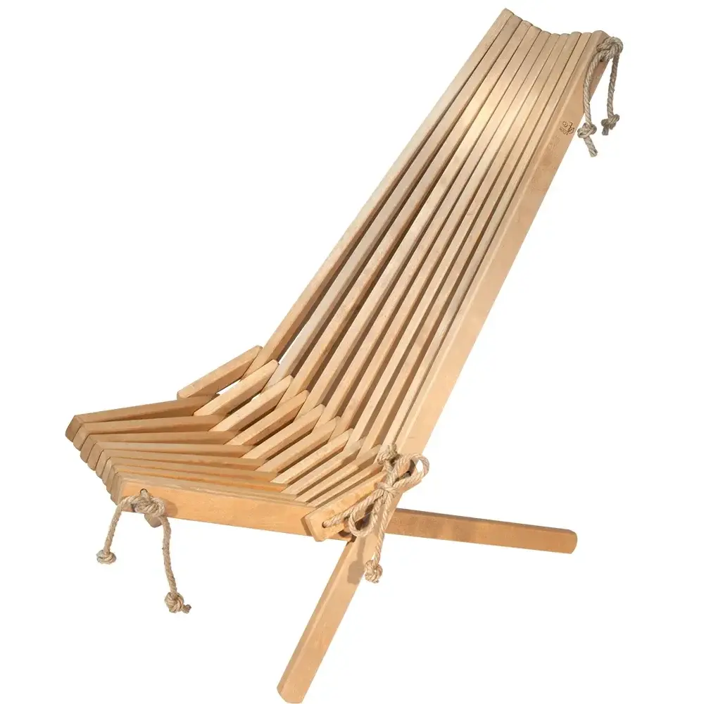 Ecochair hvilestol Birch Brown Oiled