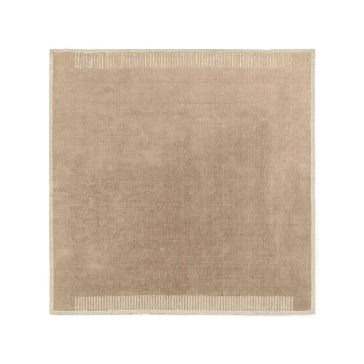 Duomo teppe, 270 x 270 cm - Kalkstein, Beige